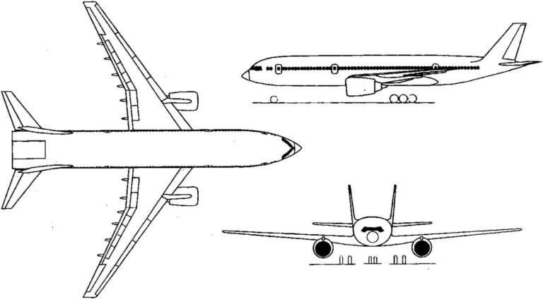 Схема Ту-304 