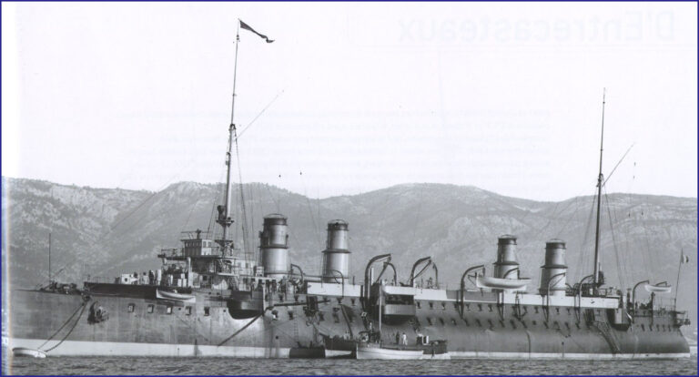 Французский бронепалубный крейсер «Гишен»