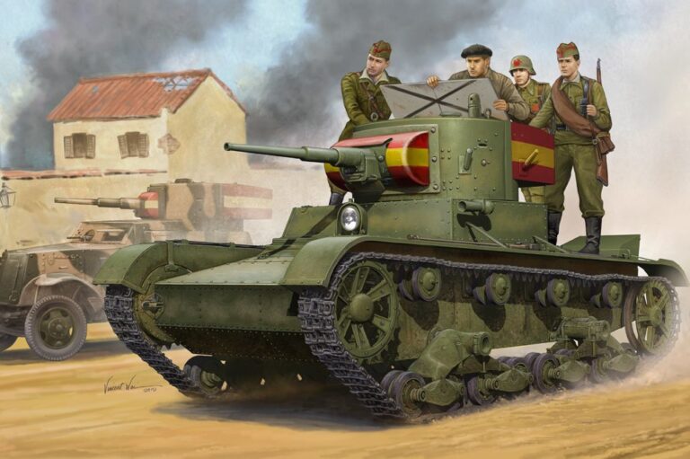 Лёгкий танк Т-26 в Испании 