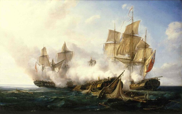 Британские фрегаты топят бразильский корабль 