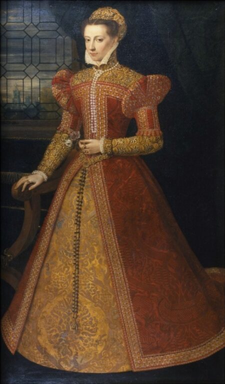 Мария Стюарт, в разное время бывшая сначала королевой Франции, а потом Англии