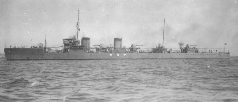 Эсминец Якадзе, 1922 год