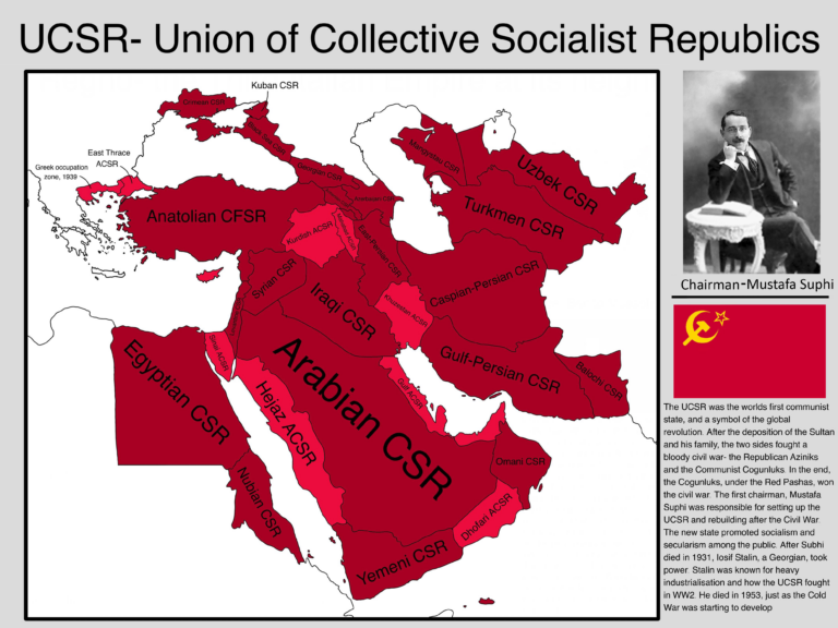 Что если социалистическая революция произойдёт на в Российской Империи, а в Османской. Союз Советских Коллективных Республик как он мог появиться?