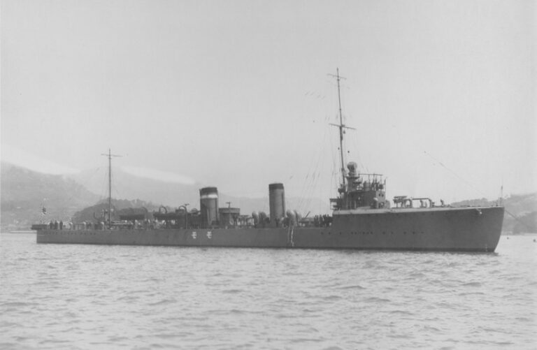 Эсминец Момо, 1917 год