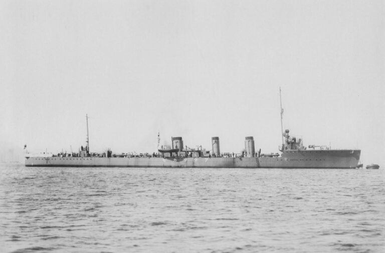 Эсминец Амацукадзе, 1917 год