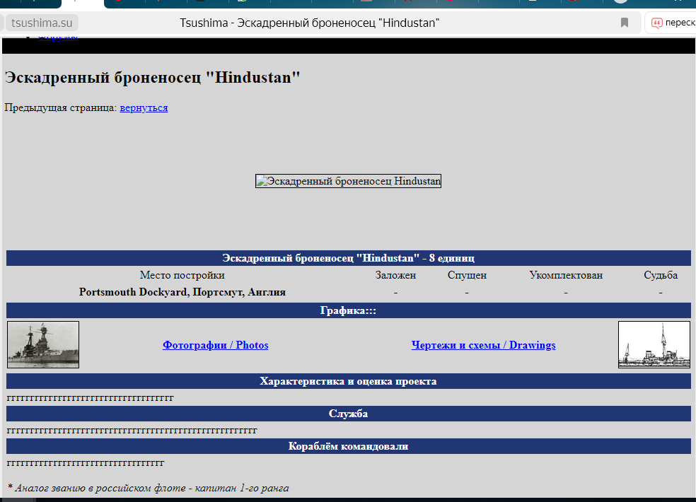 Броненосец "Индостан" из параллельной реальности