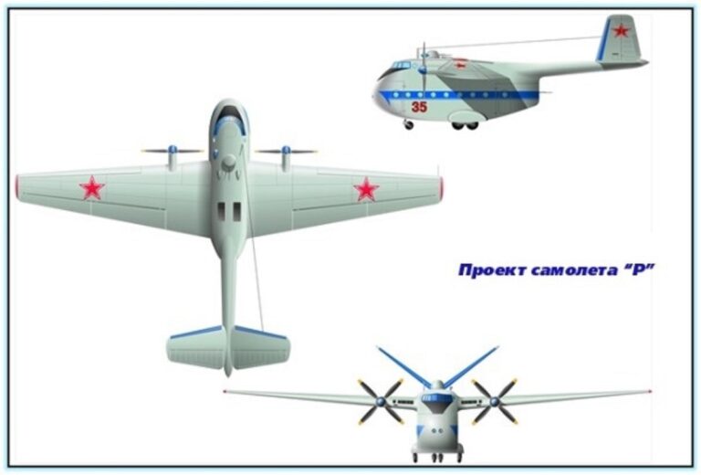 Предтеча всех транспортников Антонова. Загадочный военно-транспортный самолёт 40-х Ан-Р. СССР