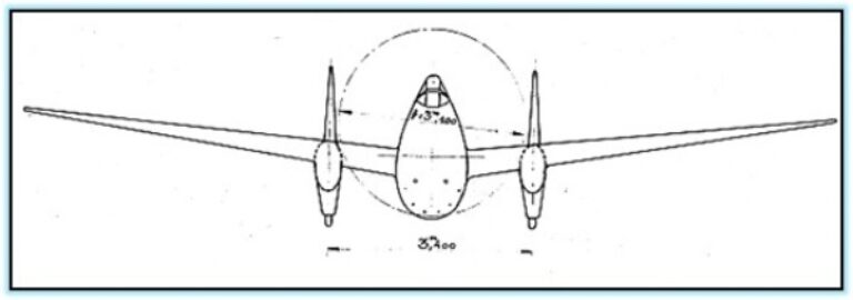 Проект истребителя-штурмовика D.J.12 (Франция. 1939 - 1940 год)