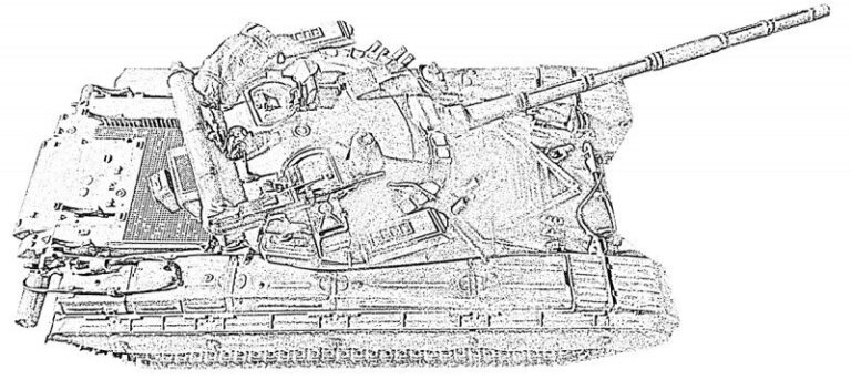Все иллюстрации модификаций богоподобного танка Т-80. Полная версия