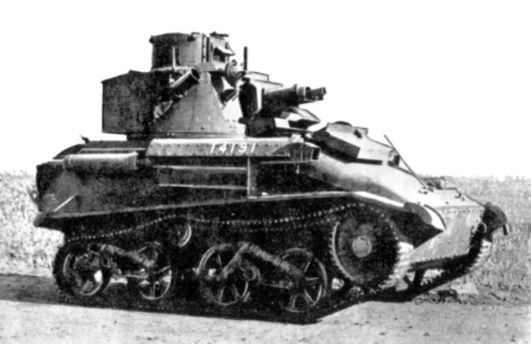 Танк Vickers Mk VI B армии Греции