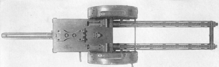 Пулемет Гаста. Вид сверху.