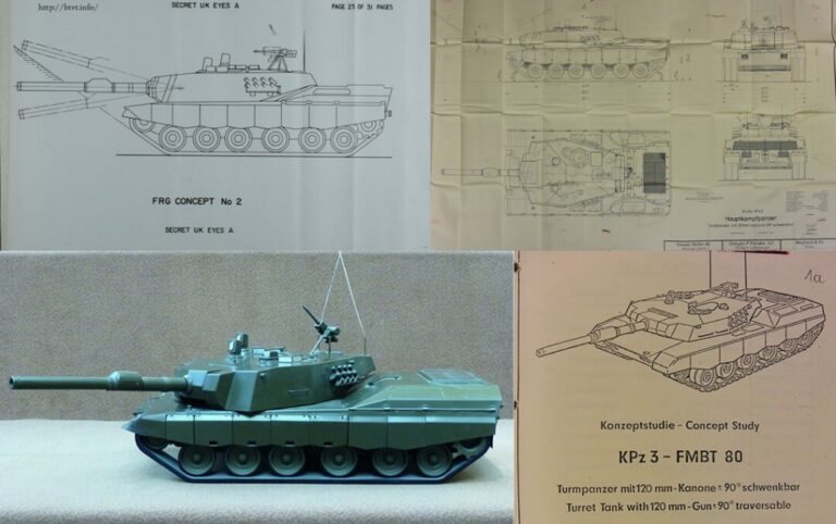 Таким мог стать Леопард 2. То ли САУ, то ли танк Kpz. 3 GST Turm от конструкторского бюро Леста