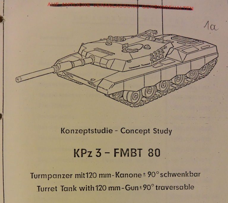 Таким мог стать Леопард 2. То ли САУ, то ли танк Kpz. 3 GST Turm от конструкторского бюро Леста