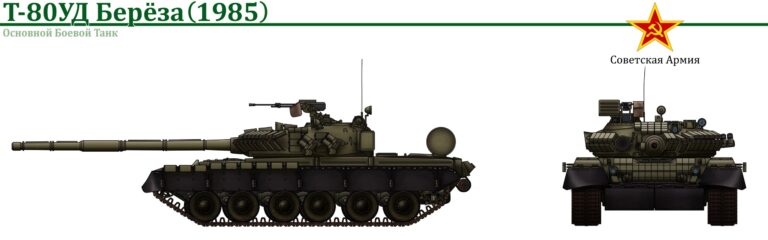 Все иллюстрации модификаций богоподобного танка Т-80. Полная версия