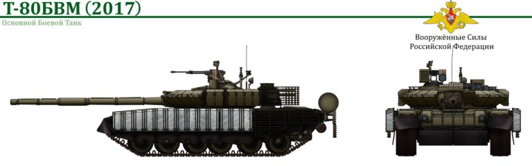 Все иллюстрации модификаций богоподобного танка Т-80. Полная версия