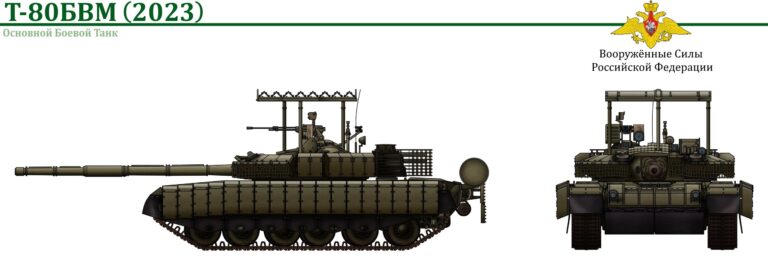 Все иллюстрации модификаций богоподобного танка Т-80. Полная версия