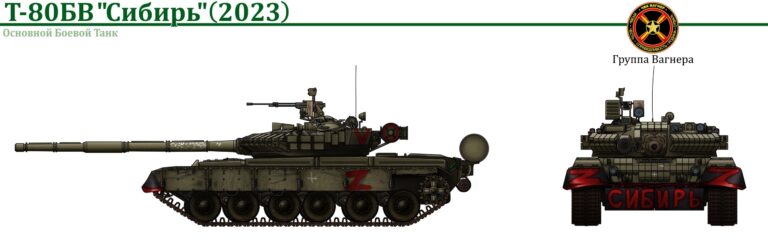 Все иллюстрации модификаций богоподобного танка Т-80. Полная версия