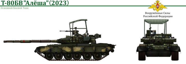 Все иллюстрации модификаций богоподобного танка Т-80. Полная версия