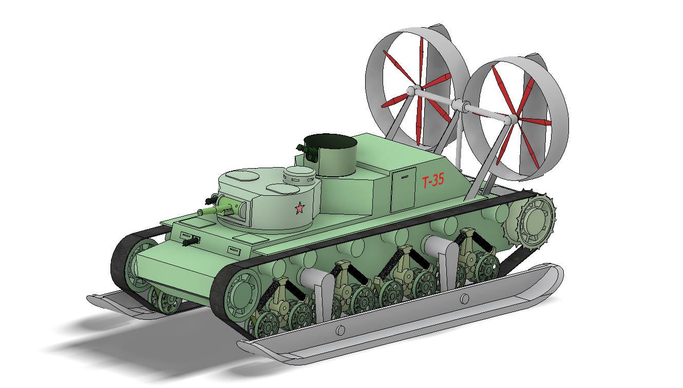 Т-35 для Лапландии