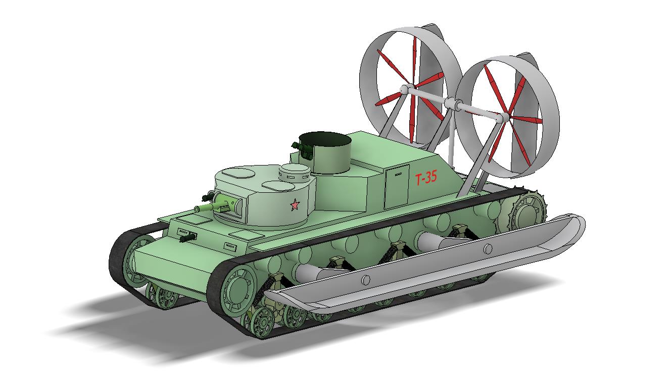 Т-35 для Лапландии