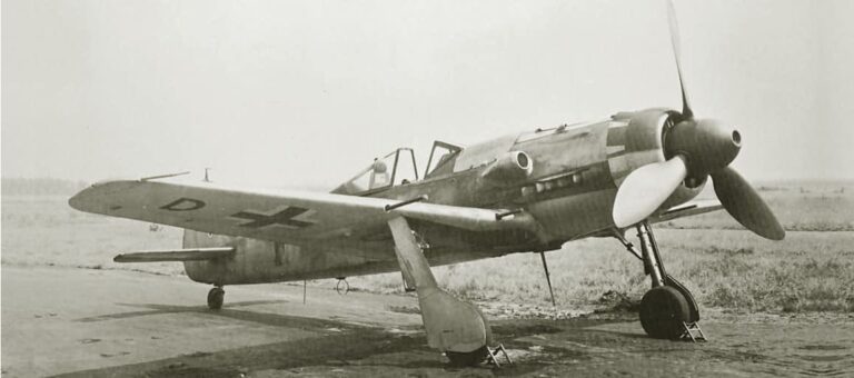  Истребитель Focke-Wulf Fw 190