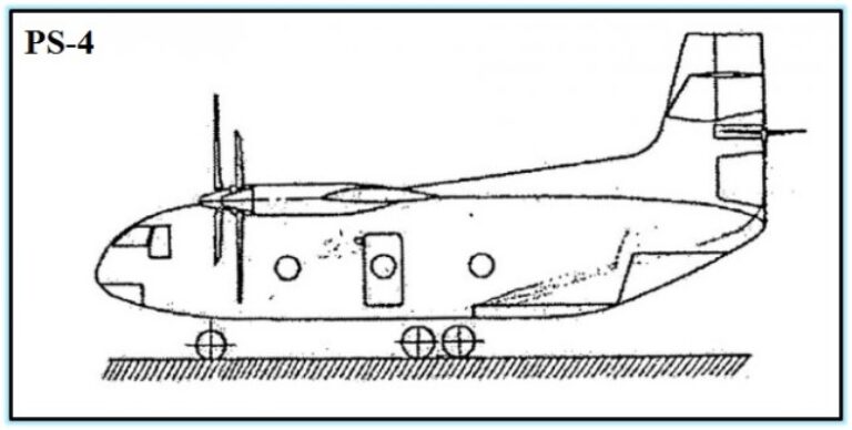 Секретные проекты польских конвертопланов 50-х. PS-1(PS-2) и PS-4 (1956 - 1961 годы)