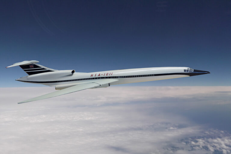 Британский предшественник Конкорда. Сверхзвуковой авиалайнер Hawker Siddeley Type 1011 (HSA-1011)