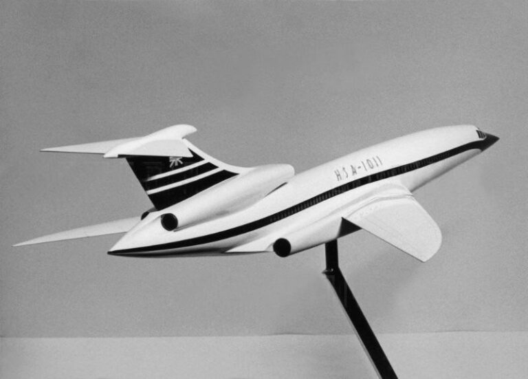 Британский предшественник Конкорда. Сверхзвуковой авиалайнер Hawker Siddeley Type 1011 (HSA-1011)