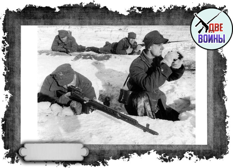 Польский солдат с СВТ-40 с оптическим прицелом ПУ. 1944 год.
