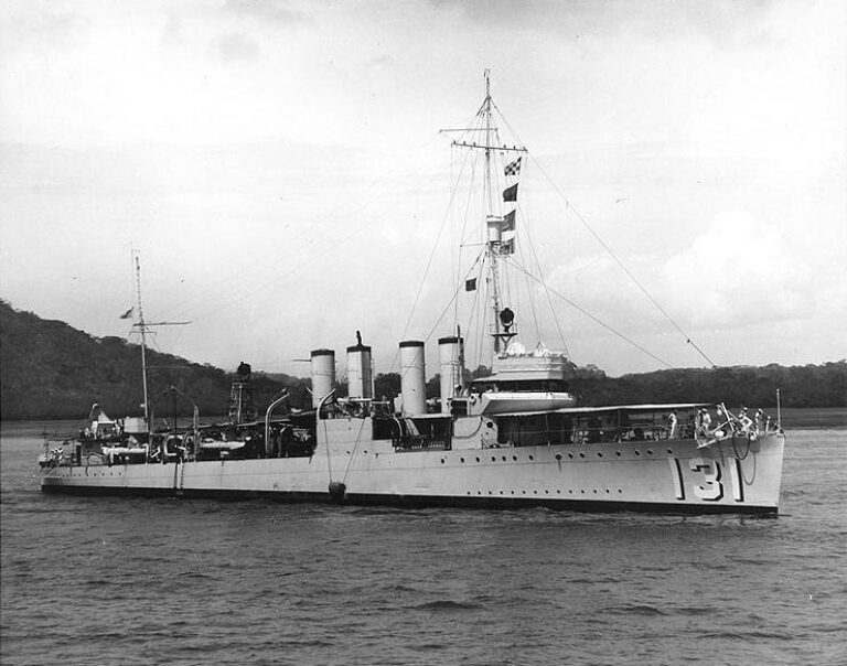 Эсминец типа «Вискес» USS Buchanan