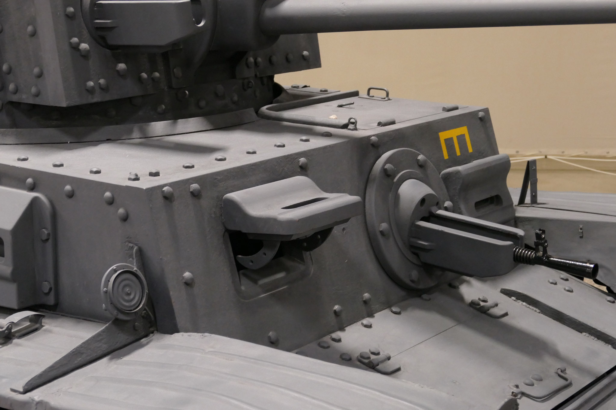 Макет ствола курсового пулемета ZB vz.37