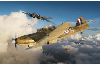 один из воздушных боев Boulton Paul "Defiant"
