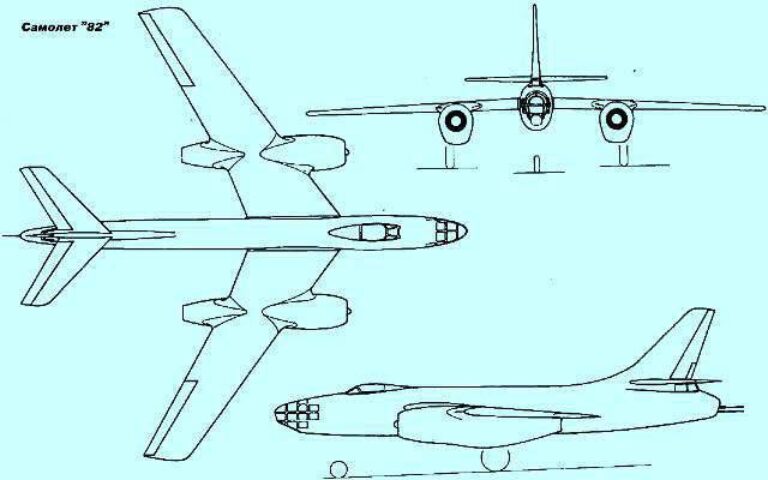 Самолёт-эпоха. Бомбардировщик Туполев Ту-16. СССР