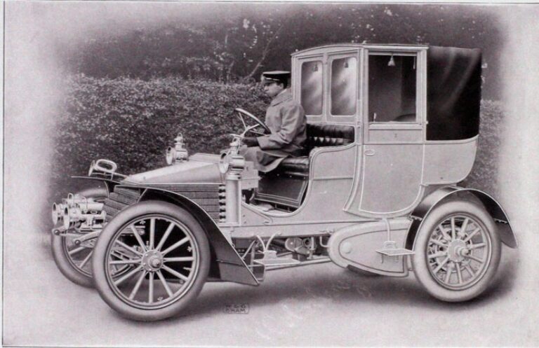 Wolseley 24HP Landaulette, точно такой же был и у Королевы Александры