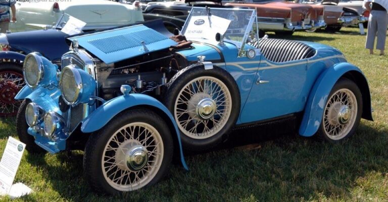Wolseley Horner Special 12HP Swalow Sidecar Roadster
