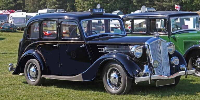 Wolseley Series III 18/80HP Police Saloon