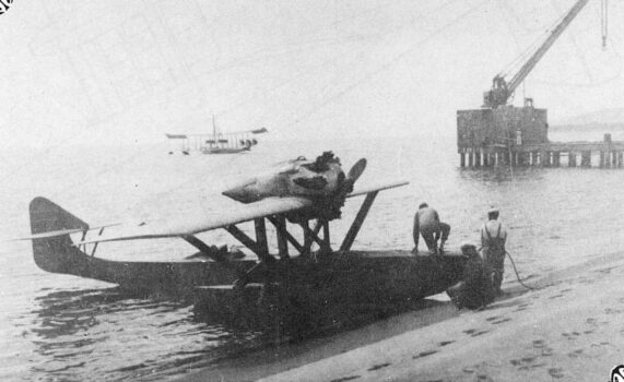 Гоночная летающая лодка Blanchard C1. Франция