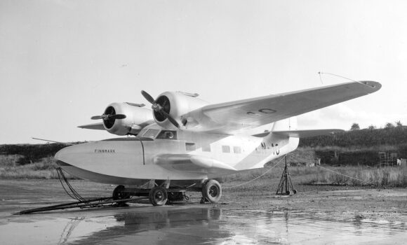Опытная летающая лодка-амфибия Hönningstad 5A Finmark. Норвегия Опытная летающая лодка-амфибия Hönningstad 5A Finmark. Норвегия