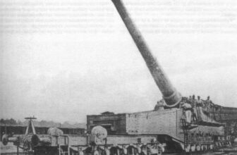 Пушки на железнодорожном транспортере. Французские 305-мм пушки М 1893/96, М 1906 и М 1906/10