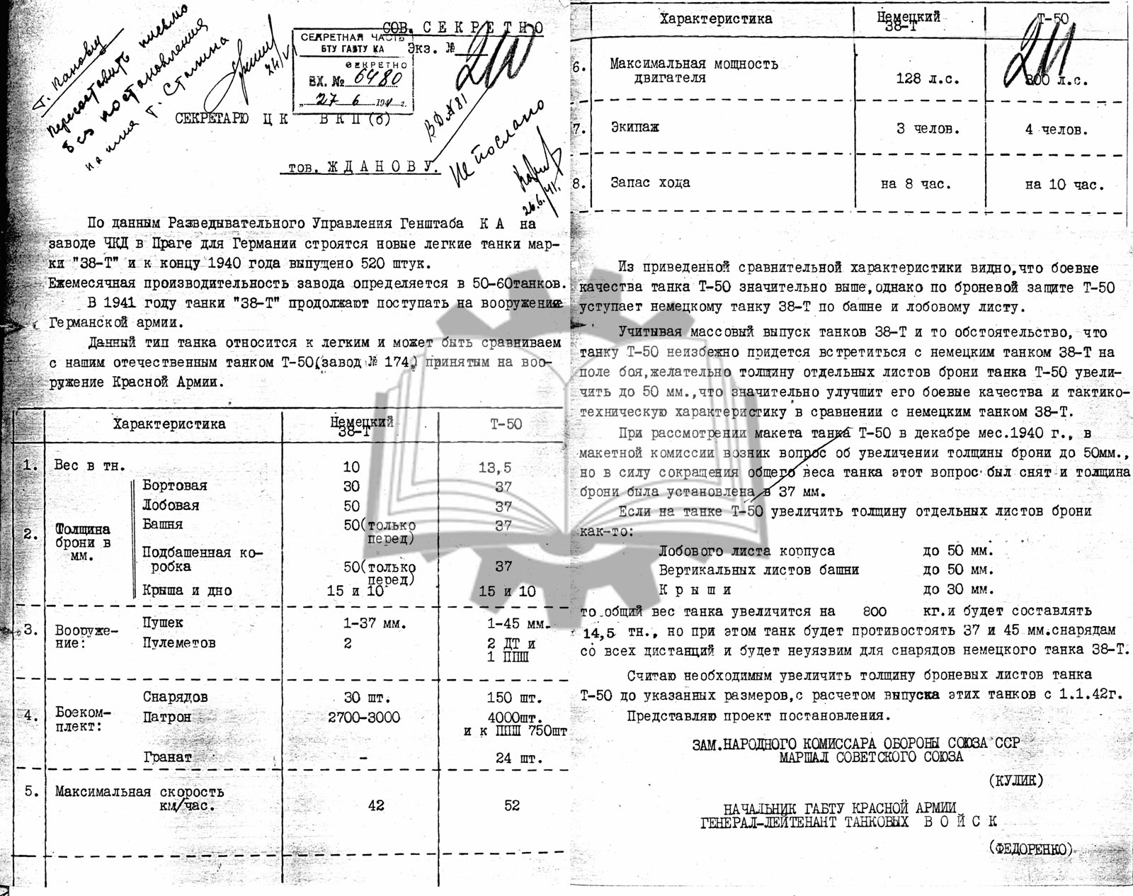 Попытка надуть Т-50. Неудивительно, что в итоге оказалось проще осваивать "нормальный" средний танк, то есть Т-34