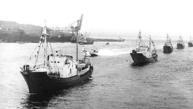 Флотилия "Слава" 1946 год