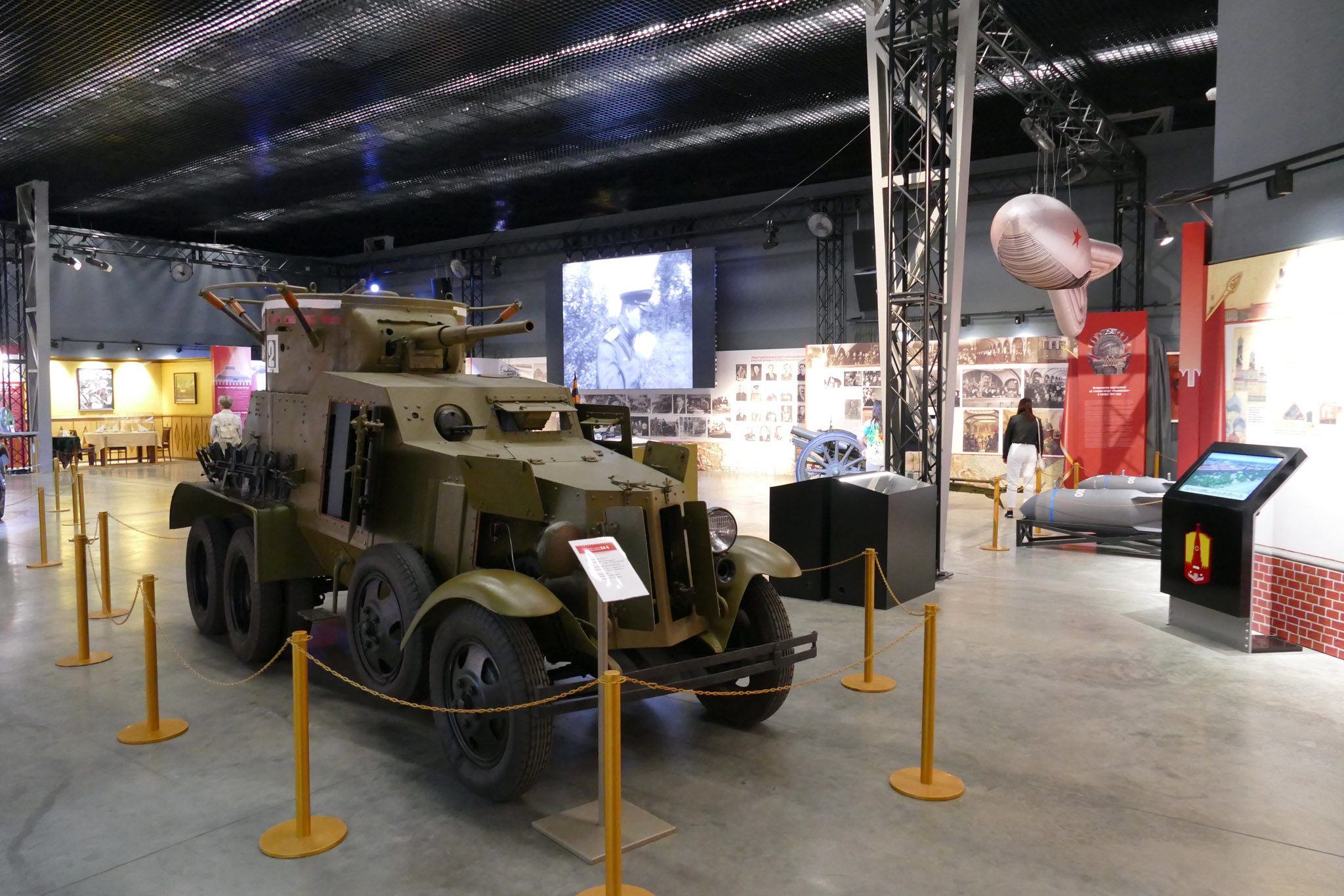 БА-6 из Музея отечественной военной истории, до того он был на выставках всего один раз. В Минобороны