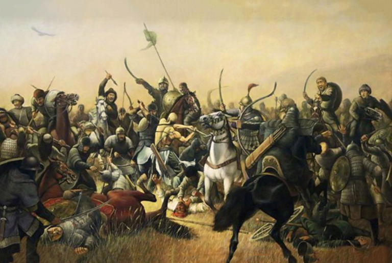 Битва джунгаров с казахами