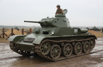 Поздний вариант Т-26бис с литой башней