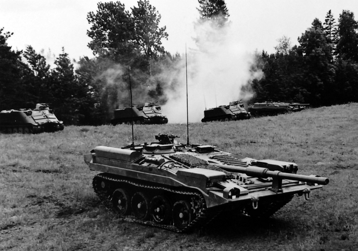 Strv 103A и Pbv 302, учения 1968 года. Казалось бы, всё хорошо, но оказалось, что казалось