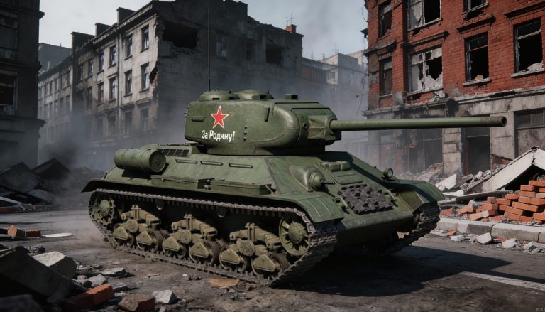 Т-28Д в битве за Берлин