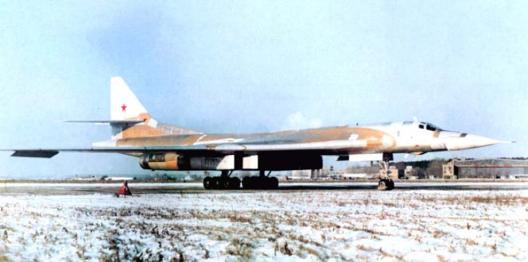 Первый прототип Ту-160