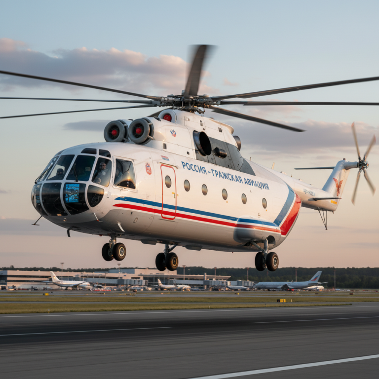 Возможно так будет выглядеть Ми-26 по мнению нейросети