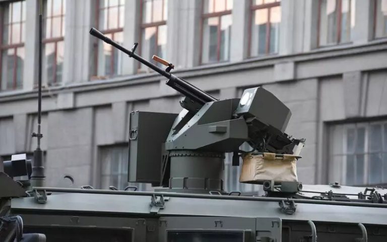 Российский боевой модуль Охотник с 12,7 пулеметом Корд