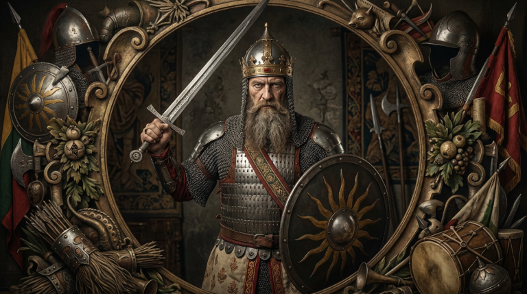 Первый Великий князь Литовский Миндаугавс в нашей историографии известный как Миндовг